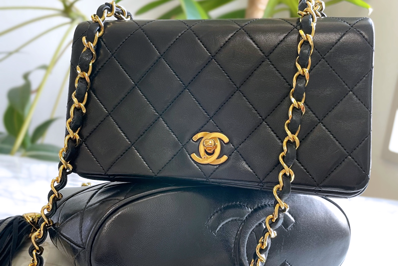 CHANEL シャネル ヴィンテージ ブローチ マトラッセ ラージサイズ